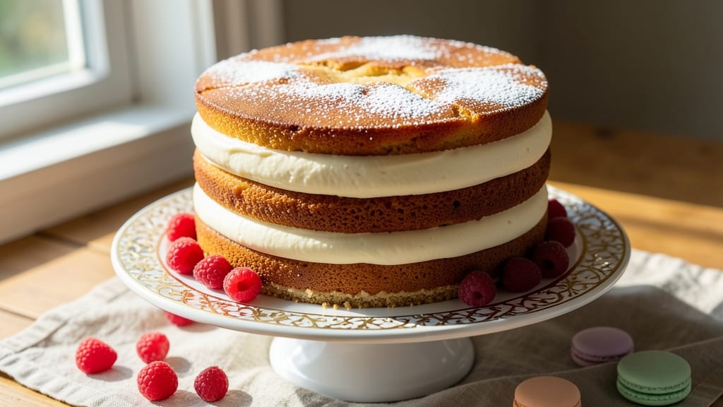 Almost Heaven Cake Recipe: Vanilla-Infused Layers With Buttery Crust Magic