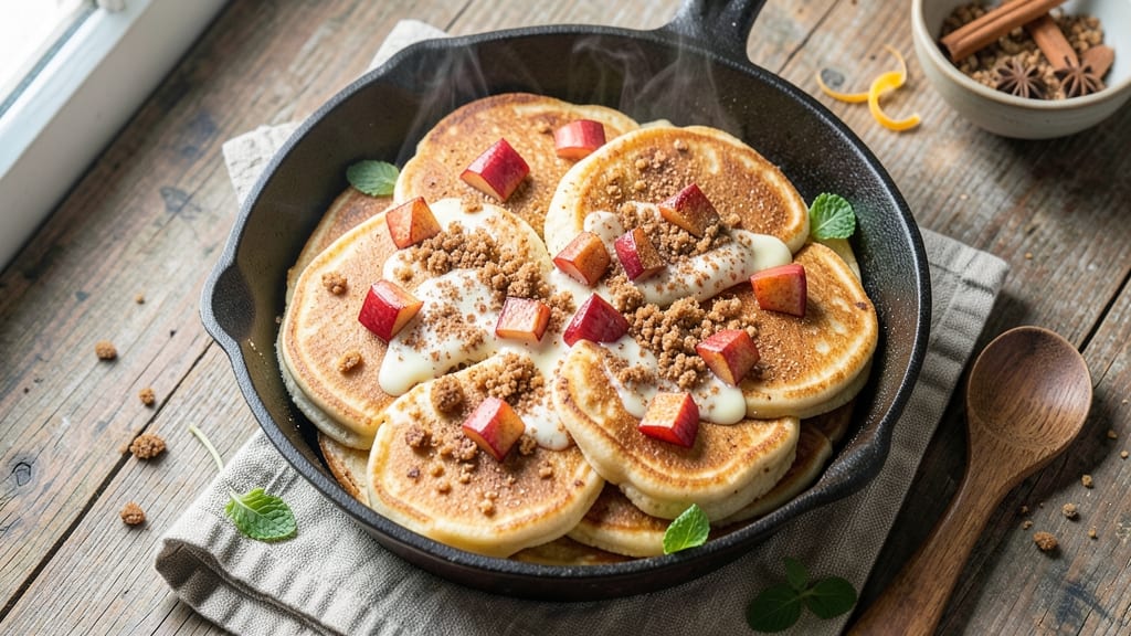 Apple Pancake Skillet Recipe: Warm Cinnamon-Apple Crunch in One Pan