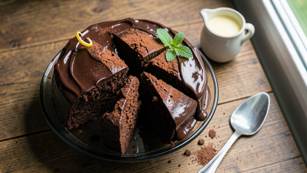 Aunt Beatty's Chocolate Cake Recipe: Moist Layers and Fudgy Swirls