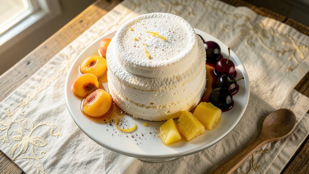 Angel Food Cake with Canned Fruit Recipe: Light-as-Air Layers and Bursting Juices