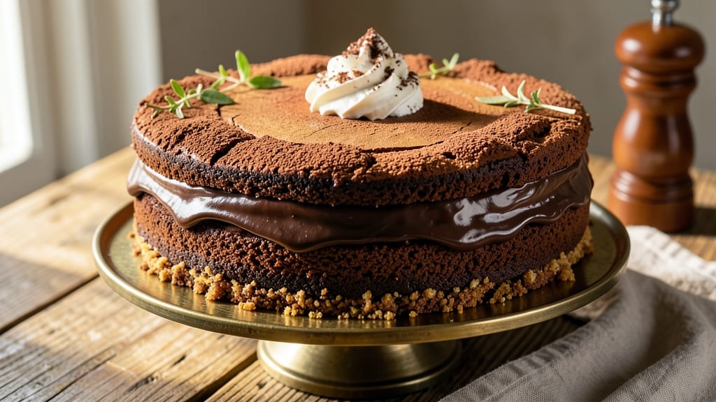 Amish Chocolate Fudge Cake Recipe: Deep Chocolate Layers With Buttery Frosting