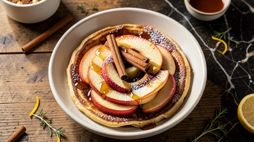 Apple Pancake Rings Recipe: Crispy Edges With Apple-Caramel Swirls