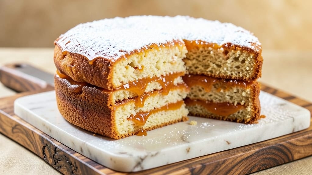 Apricot Nectar Pound Cake Recipe: Buttery Layers Infused With Warm Fruit Filling