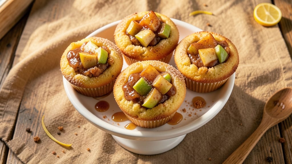 Apple Pie Filling Cupcakes Recipe: Mini Dessert With Warm Spice and Vanilla Frosting Swirl