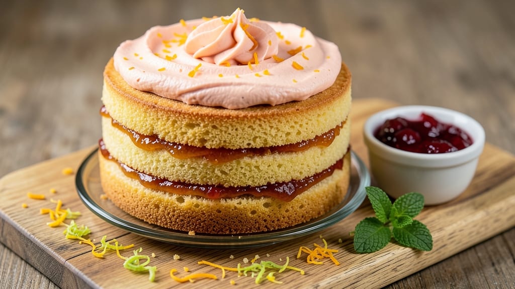 Apricot Cake Recipe Uk: Buttery Layers with Zesty Apricot Filling