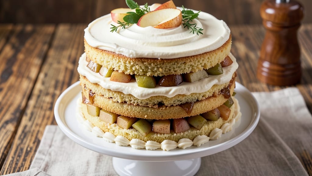 Apple White Cake Mix Recipe: Spiced Apple Filling That Transforms Box Mix