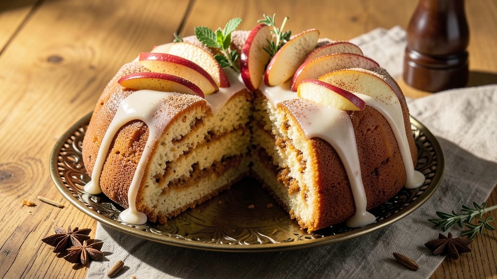 Apple Pumpkin Bundt Cake Recipe: Spiced Apple-Pumpkin Swirl With Buttery Crust
