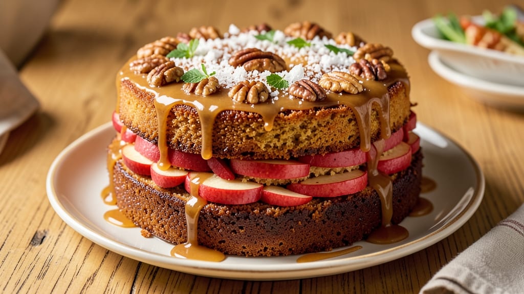 Apple Walnut Cake Recipe With Brown Sugar: Warm Spiced Layers and Crunchy Top