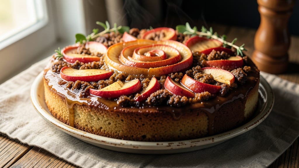 Apple Spice Coffee Cake Recipe: Warm Cinnamon-Apple Swirl With Buttery Streusel Top