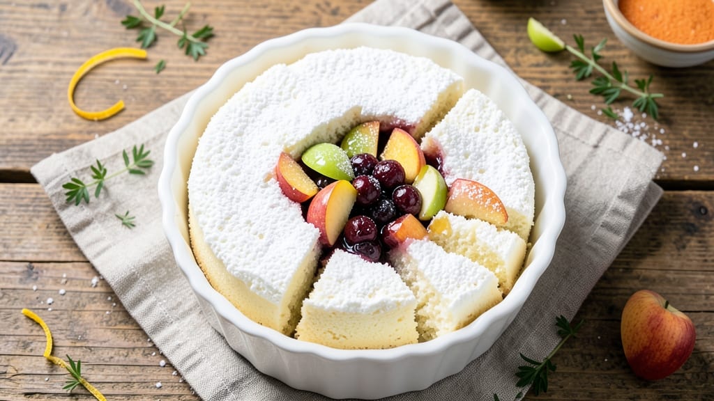 Angel Food Cake and Fruit Pie Filling Recipe: Light-as-Air Layers with Bursting Flavors