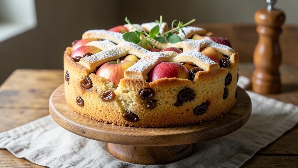 Apple And Sultana Cake Recipe: Spiced Fruit Swirls in One Bowl