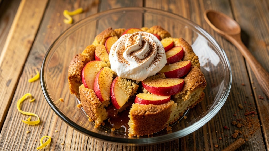 Apple Shortcake Slices Recipe: Mini Dessert Bites With Vanilla Streusel Crunch