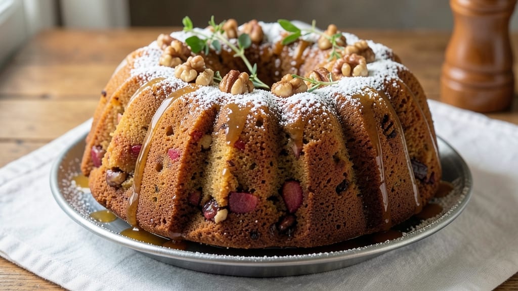 Apple Nut Bundt Cake Recipe: Warm Spiced Apple and Toasted Nut Layers