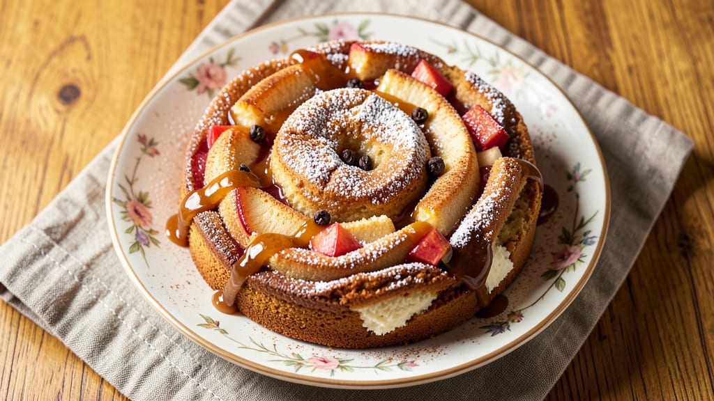 Apple Swirl Cake Recipe: Warm Spiced Apple Streaks in Buttery Layers