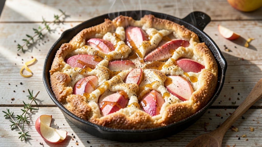 Apple Cobbler Cake Recipe: Buttery Streusel Crown Over Warm Spiced Apples