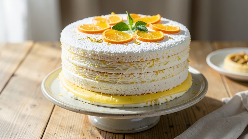 Angel Hair Cake Recipe: Ethereal Layers With Citrus-Zest Flavor