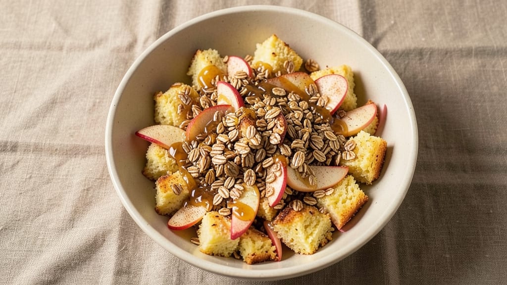 Apple Crunch Recipe With Yellow Cake Mix: Buttery Streusel Crunch Over Moist Apple Layers