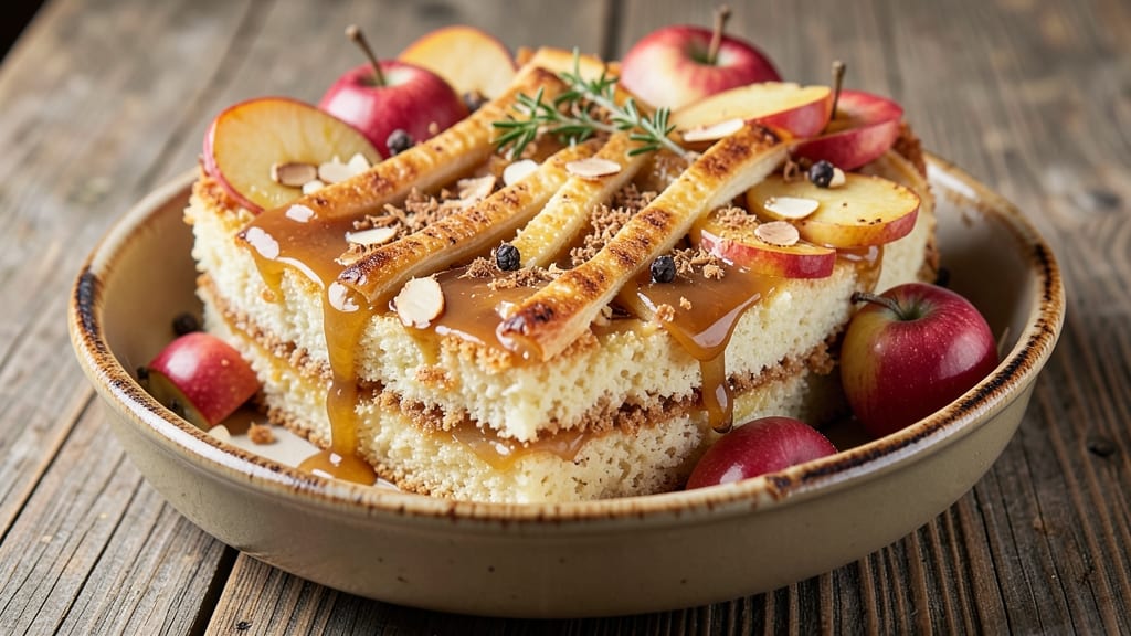 Austrian Apple Cake Recipe: Spiced Streusel Crown With Warm Cinnamon Heart