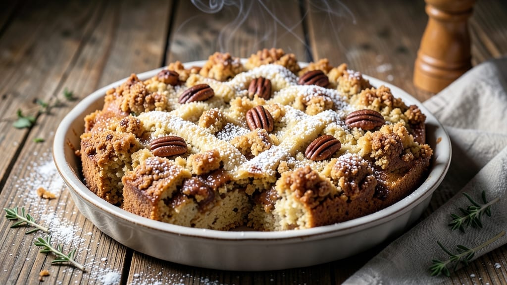 Apple Butter Crumble Cake Recipe: Warm Spiced Layers With Buttery Streusel Crown