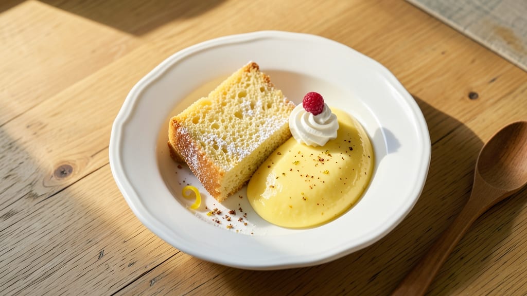 Angel Food Cake Mix and Lemon Pudding Recipe: Light-as-Air Layers With Tangy Zest