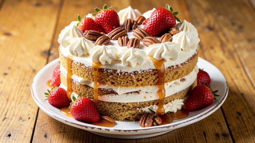 Amish Neighbor Cake Recipe: Homestyle Vanilla Layers with Crunchy Streusel Topping