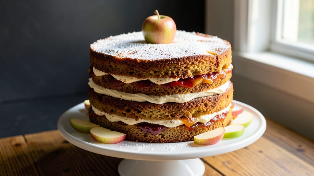 Apple Lady Apple Cake Recipe: Spiced Streusel Hugs Moist Vanilla Layers
