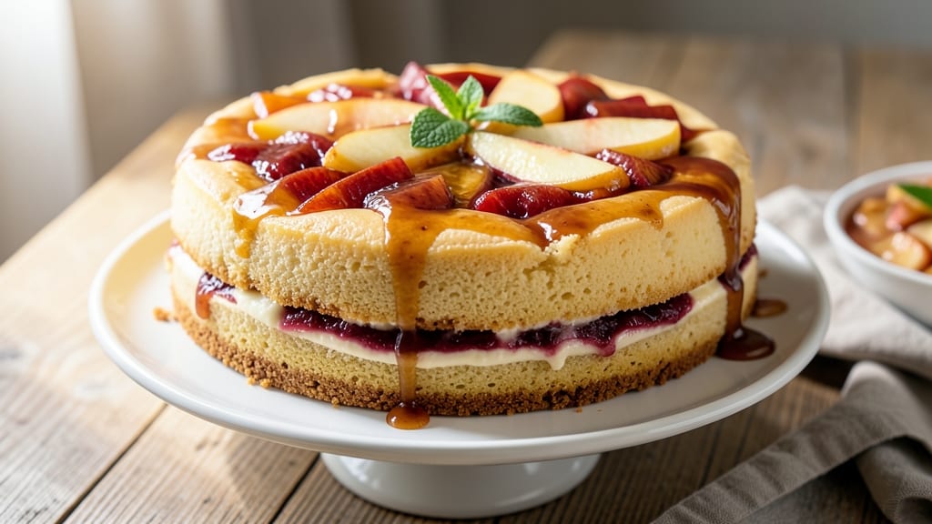 Apple Flan Cake Recipe: Warm Spiced Layers With Caramelized Apple Streaks