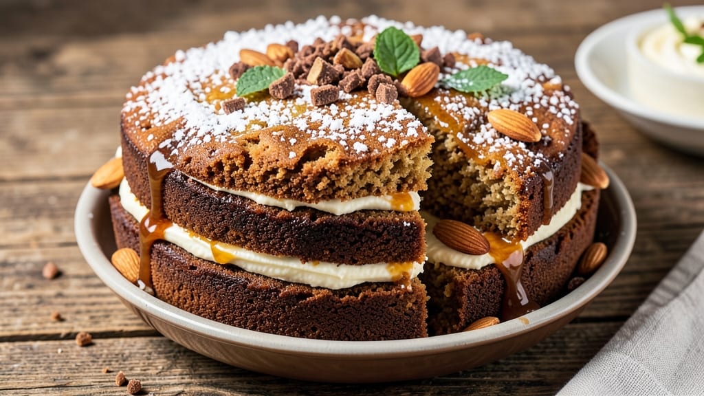 Amaretto Cake Recipe From Scratch: Nutty Liqueur Infusion in Layers