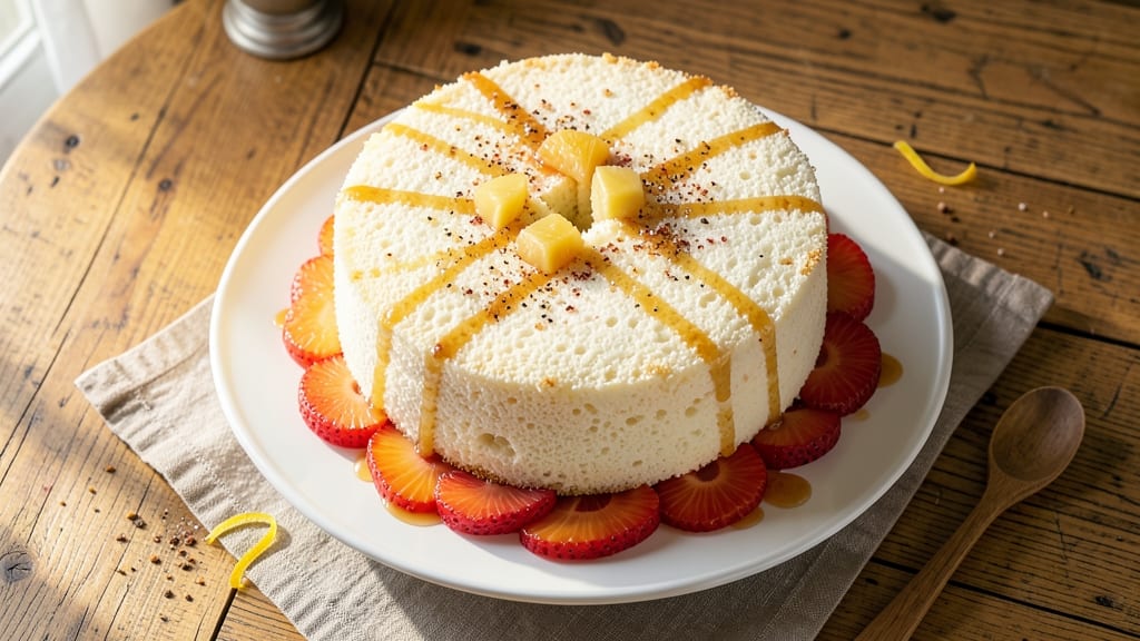 Angel Food Cake With Canned Pineapple Recipe: Tropical Lightness in 3 Layers