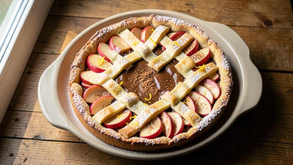 Apple Kuchen Cake Recipe: Warm Spiced Apples in Buttery Streusel Layers