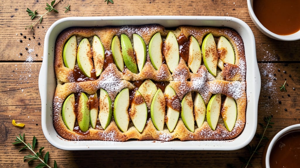 Apple Cake Tray Bake Recipe: Spiced Apple Filling with Buttery Crust Magic