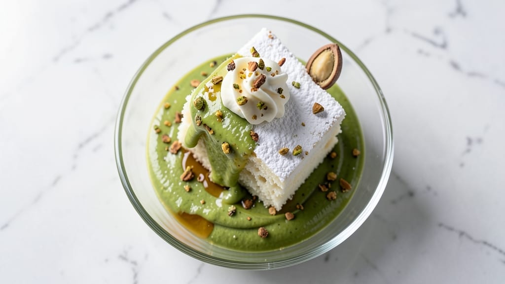 Angel Food Cake Pistachio Pudding Dessert Recipe: Fluffy Cloud Meets Nutty Cream Cheese Layers
