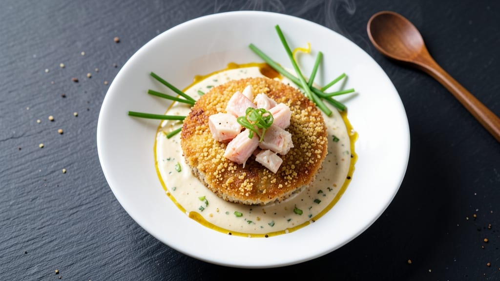 Asian Style Crab Cakes Recipe: Crispy Panko Crust With Zesty Lime Ginger Drizzle