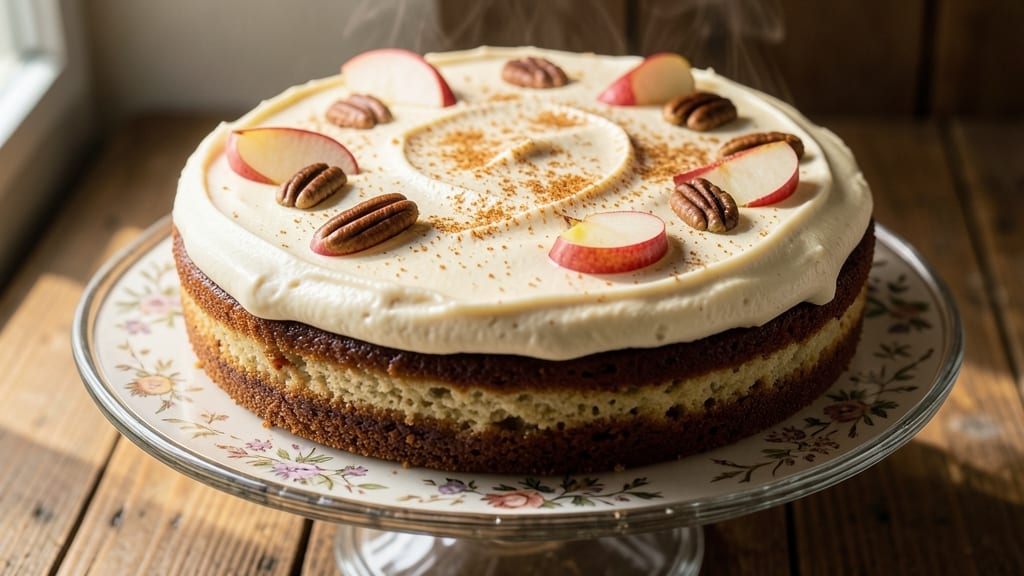 Applesauce Box Cake Recipe: Moist Vanilla Layers With Spiced Apple Swirl