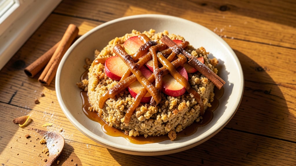 Apple Cinnamon Oatmeal Cake Recipe: Warm Spiced Apple Swirl in Moist Crumb