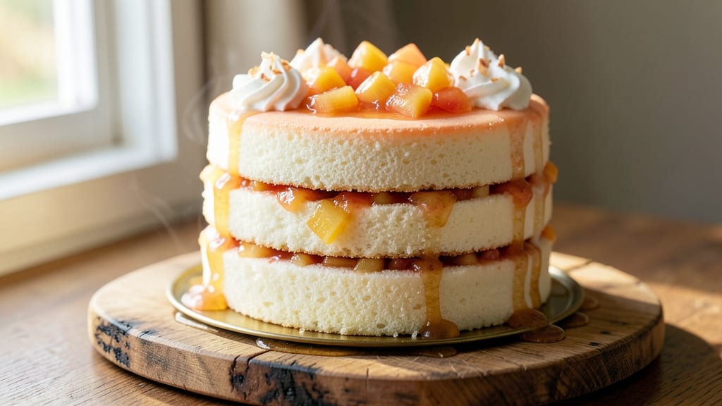 Angel Food Cake Made with Crushed Pineapple Recipe: Tropical Fluff in 10 Minutes