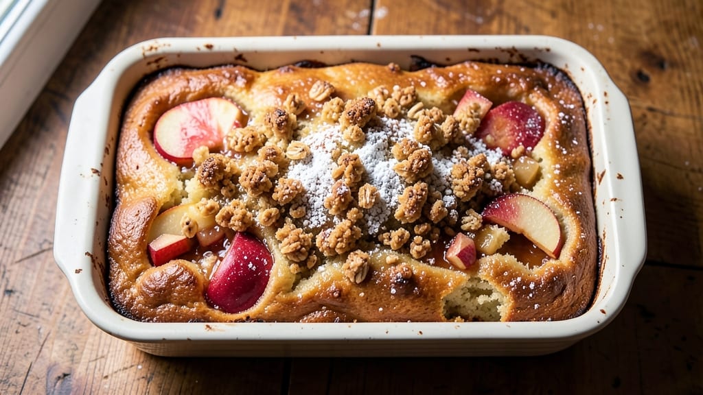 Apple Cake Loaf Pan Recipe: Buttery Streusel Top With Warm Spice Streaks
