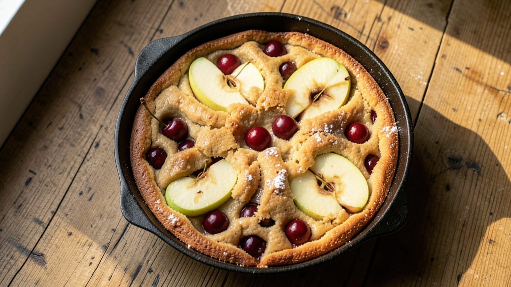 Apple Cherry Dump Cake Recipe: Spiced Fruit Swirls in One-Pan Magic