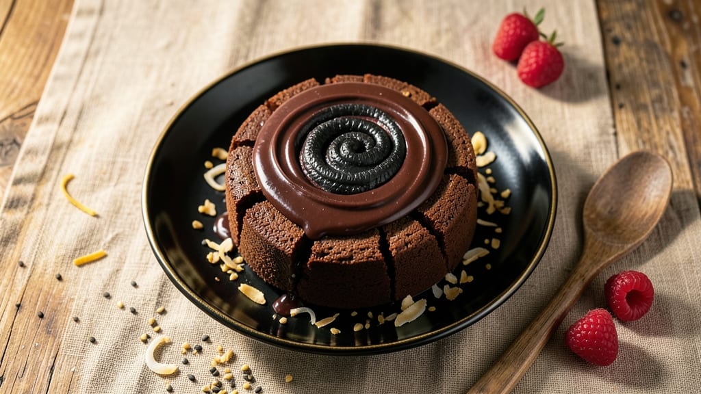 Asian Chocolate Cake Recipe: Moist Layers With Black Sesame Swirl