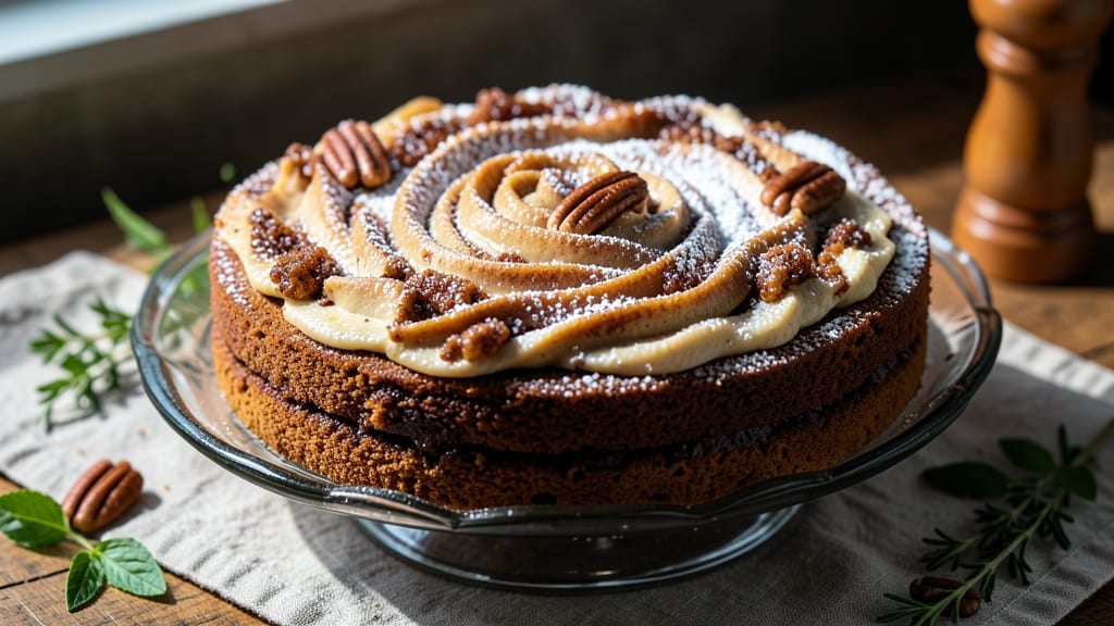 Aunt Jemima Coffee Cake Recipe: Warm Spice Streusel Hugs Moist Vanilla Layers