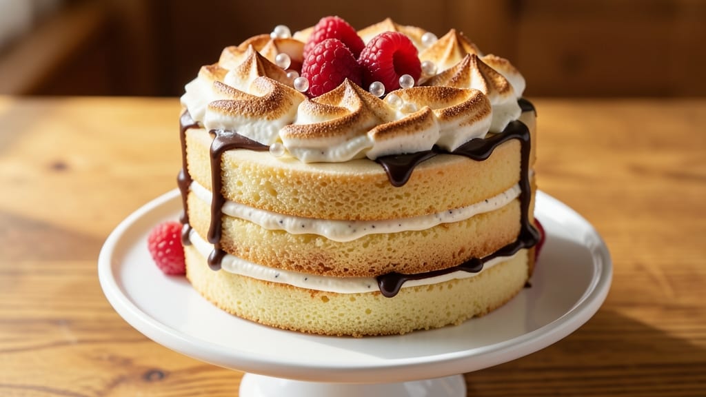 Any Cake Recipe: Moist Layers With Buttery Vanilla Magic