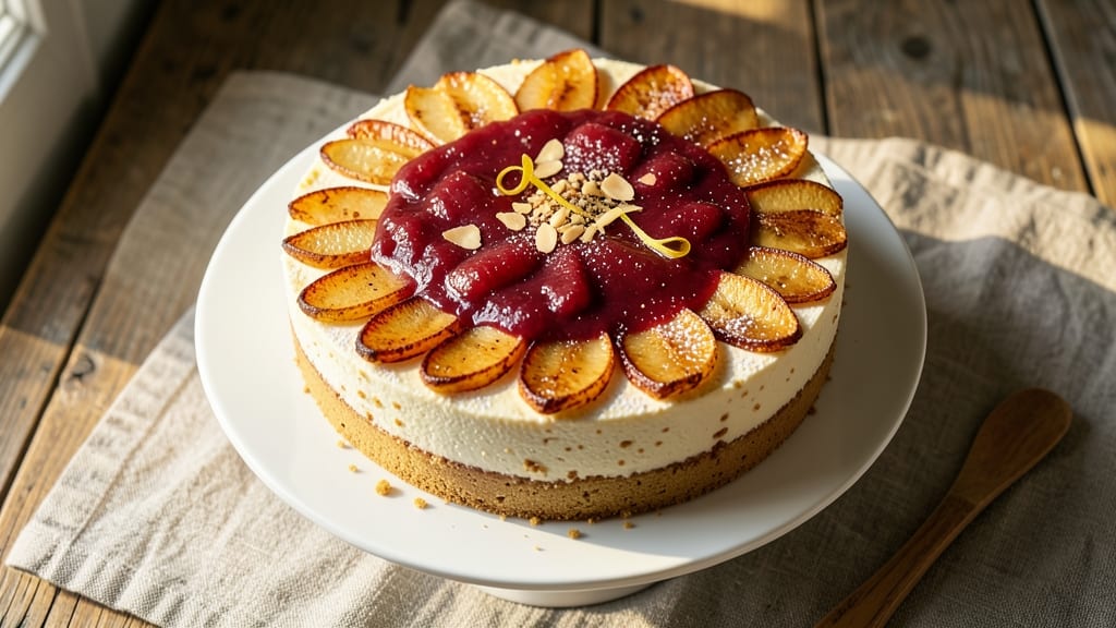Apple Mousse Cake Recipe: Light-as-Air Layers With Vanilla Frosting