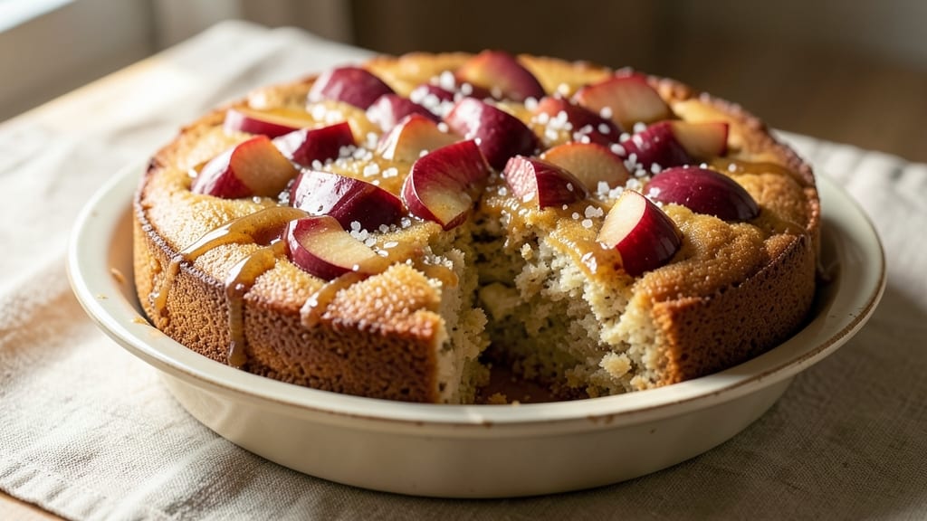 Apple Cake Recipe Video: Spiced Streusel Crown Over Juicy Apple Layers