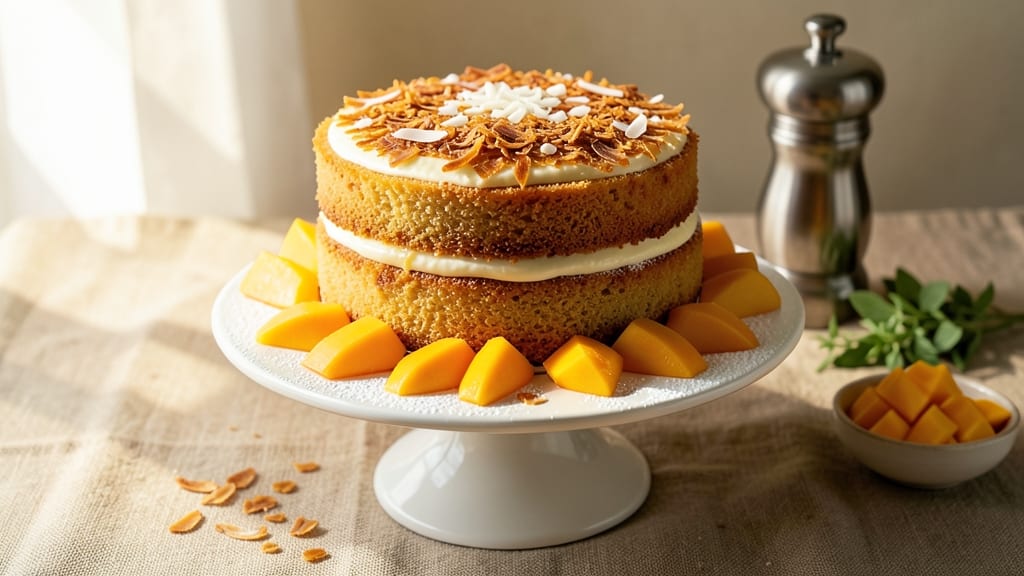 Amazing Coconut Cake Recipe: Tropical Layers With Toasted Coconut Crunch
