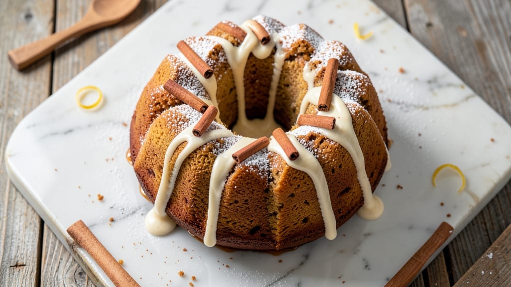 Anything Bundt Cake Recipe: Fluffy Vanilla Clouds With Hidden Spice Swirl