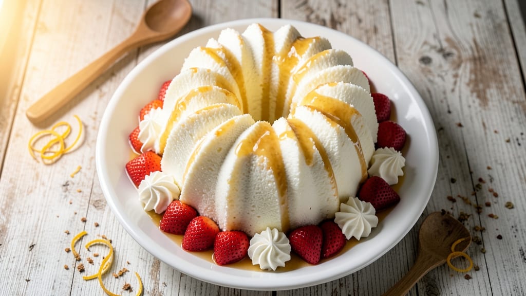 Angel Food Tunnel Cake Recipe: Fluffy Cloud Cake with Hidden Vanilla Layers