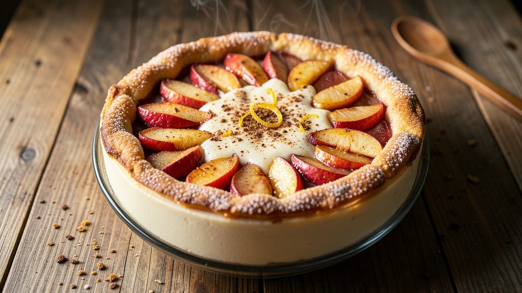 Apple Pie Inside Cheesecake Recipe: Two-Layered Dessert Magic