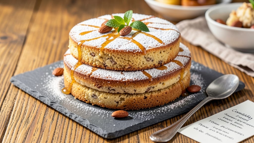 Almond Pound Cake Recipe Like Tastefully Simple: Moist Crumb and Vanilla-Infused Elegance