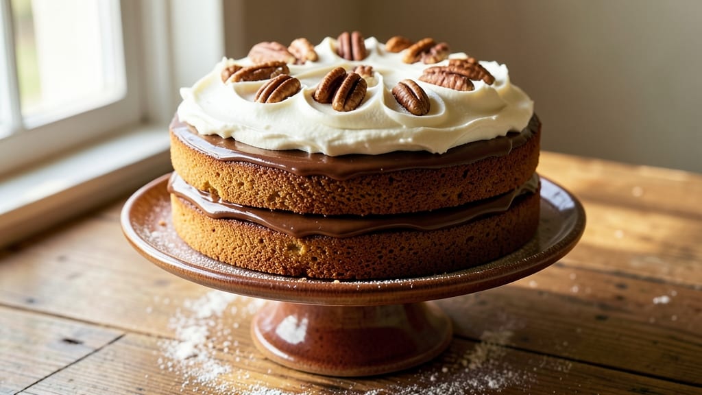 Amish German Chocolate Cake Recipe: Rich Chocolate Layers with Peanut Butter Frosting