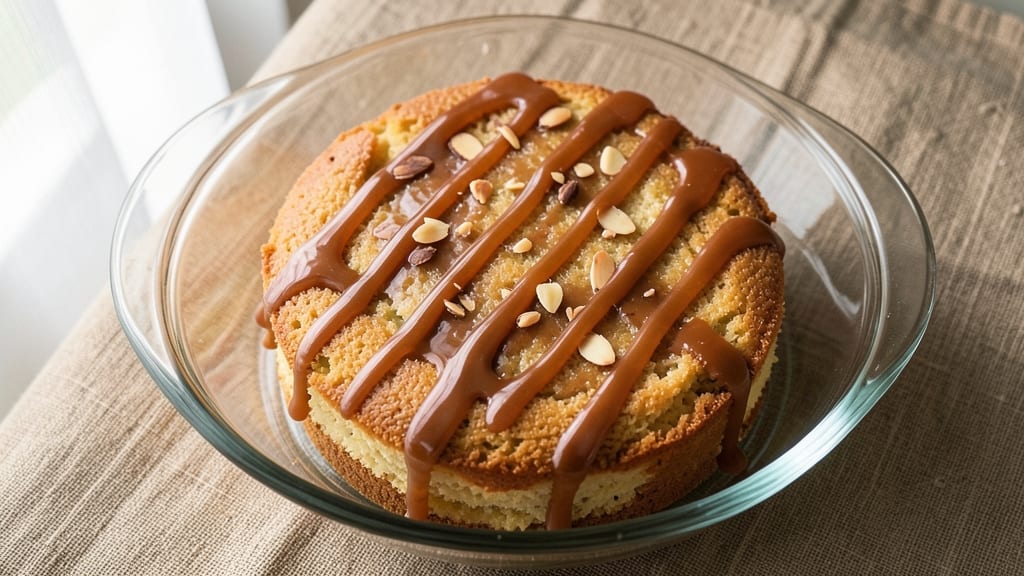 Amaretto Cake Recipe Using Cake Mix: Boozy Vanilla Layers With Crunchy Topping Twist